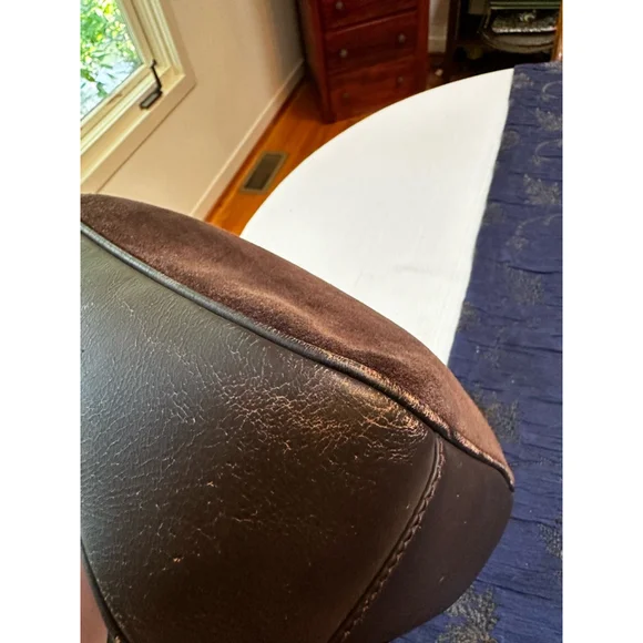 Gucci Brown Suede Bamboo Handle Bag w/ Shoulder Strap - Picture 11 of 16